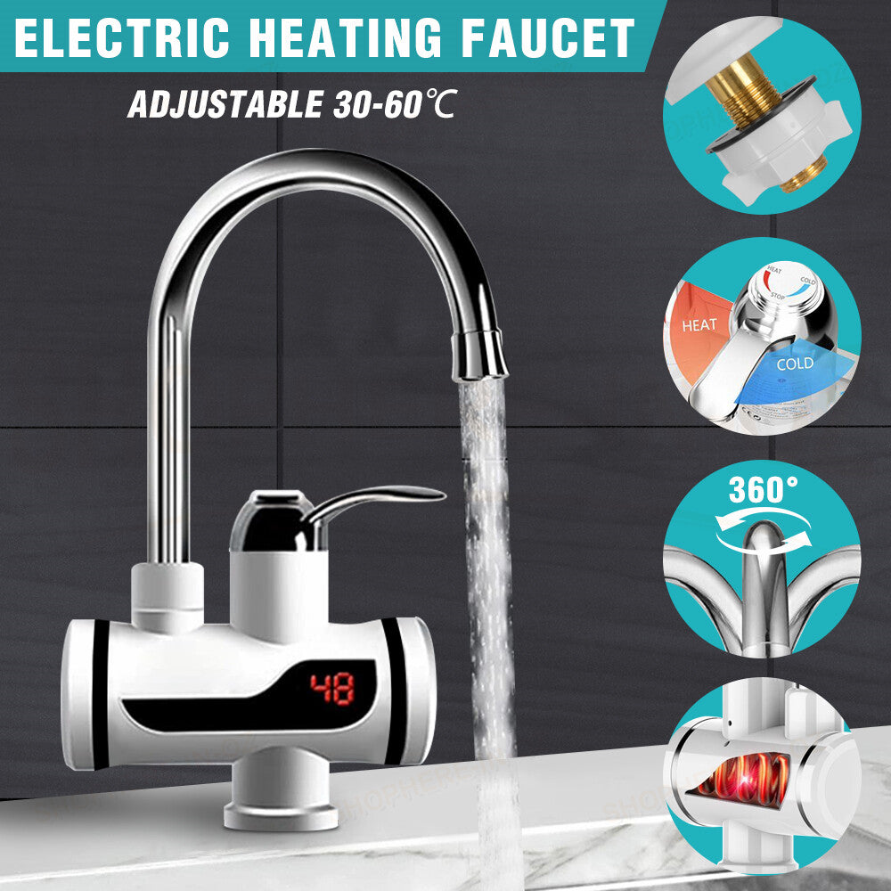 Hot Water Tap Instant Heating Electric Faucet electric geyser