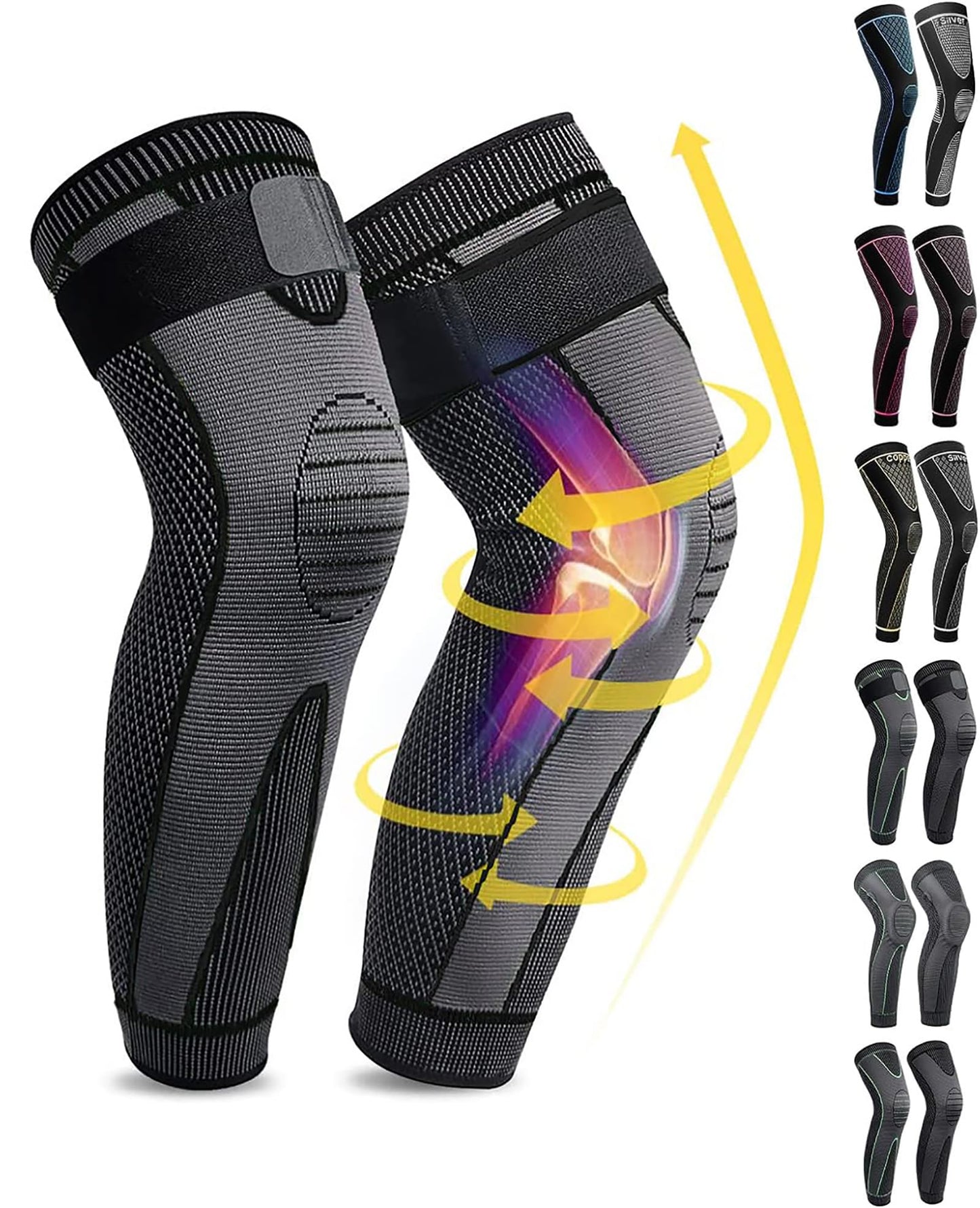 Knee Brace Supporter Pair