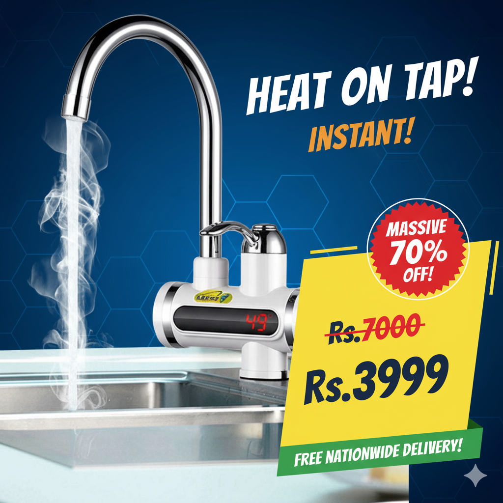 Hot Water Tap Instant Heating Electric Faucet electric geyser